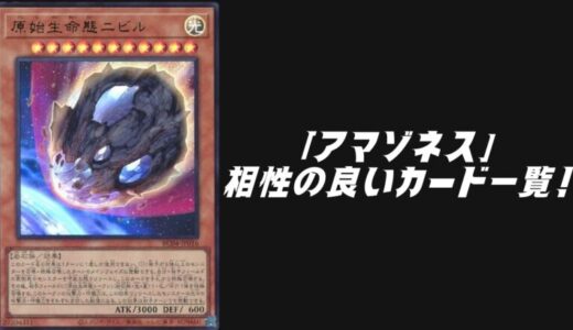 「アマゾネス」と相性の良いカード14選！【遊戯王OCG】【マスターデュエル】